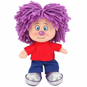 Озвученная мягкая кукла Барбарики – Буба, 25 см, фразы и песенка из мультфильма (Мульти-пульти, C18809-RU (36))